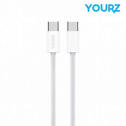 Cable Type C  a Type C ACORDONADO  SUPER RAPIDO 30W/5A