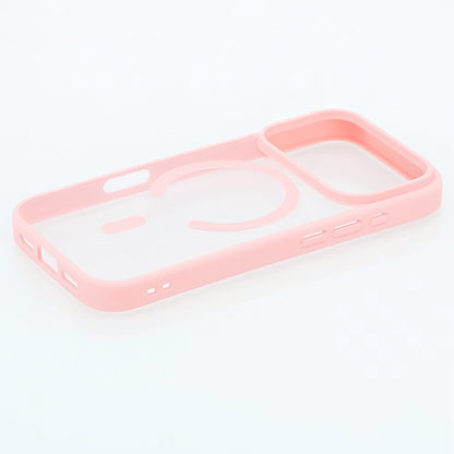 Protector con Borde de color magnetic rígido para linea IPHONE 17