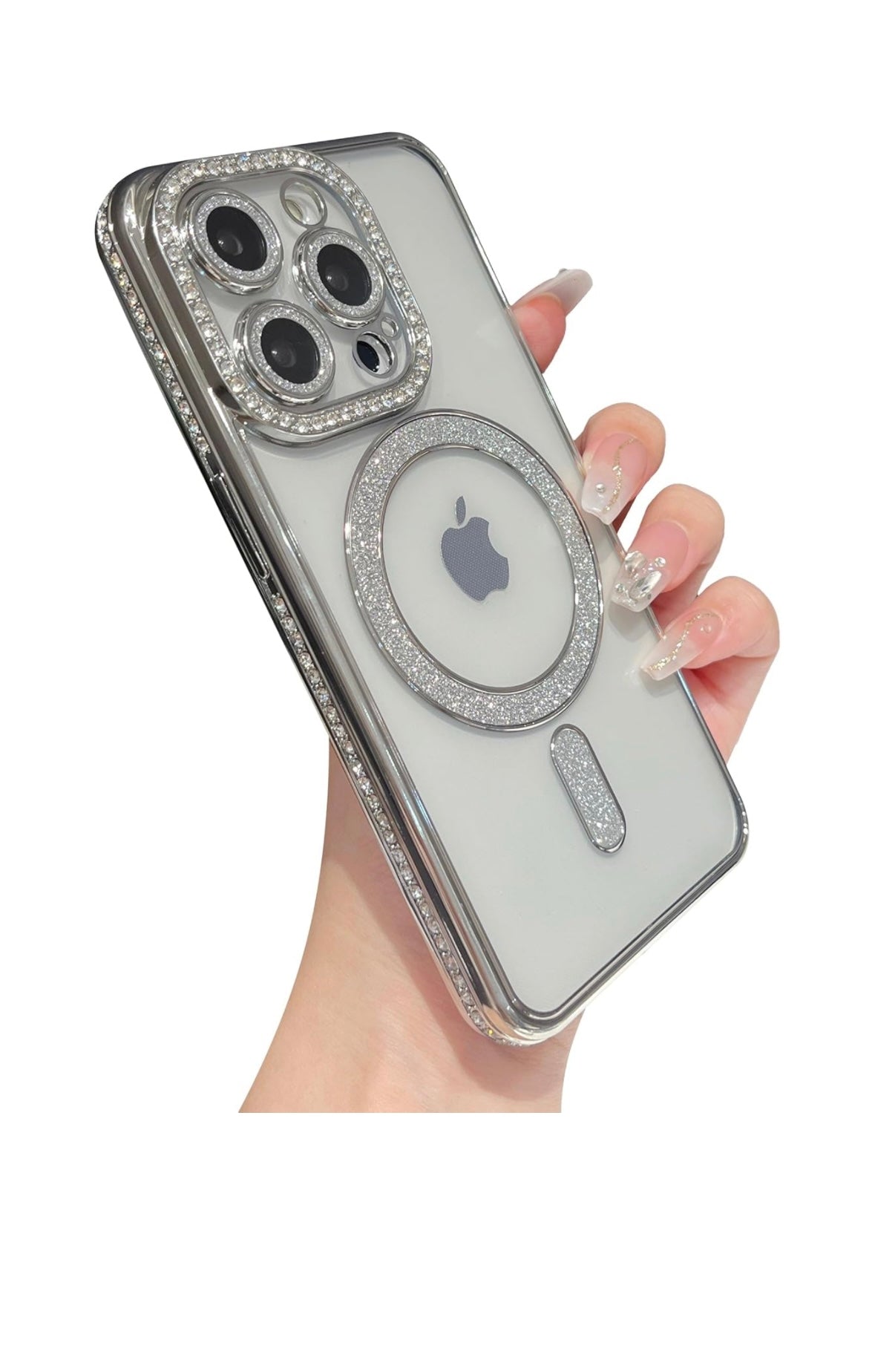 Protector reforzado diamante con Magsafe y protección de camara - iPhone