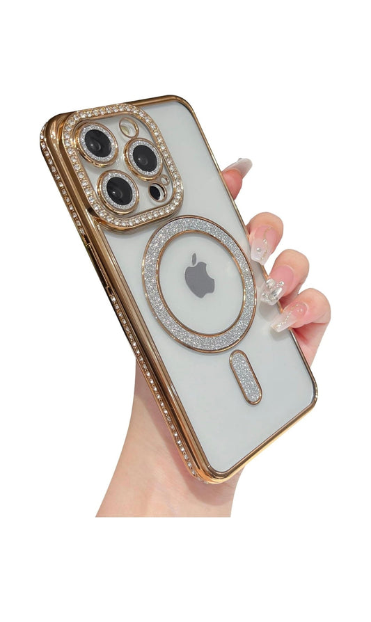 Protector reforzado diamante con Magsafe y protección de camara - iPhone