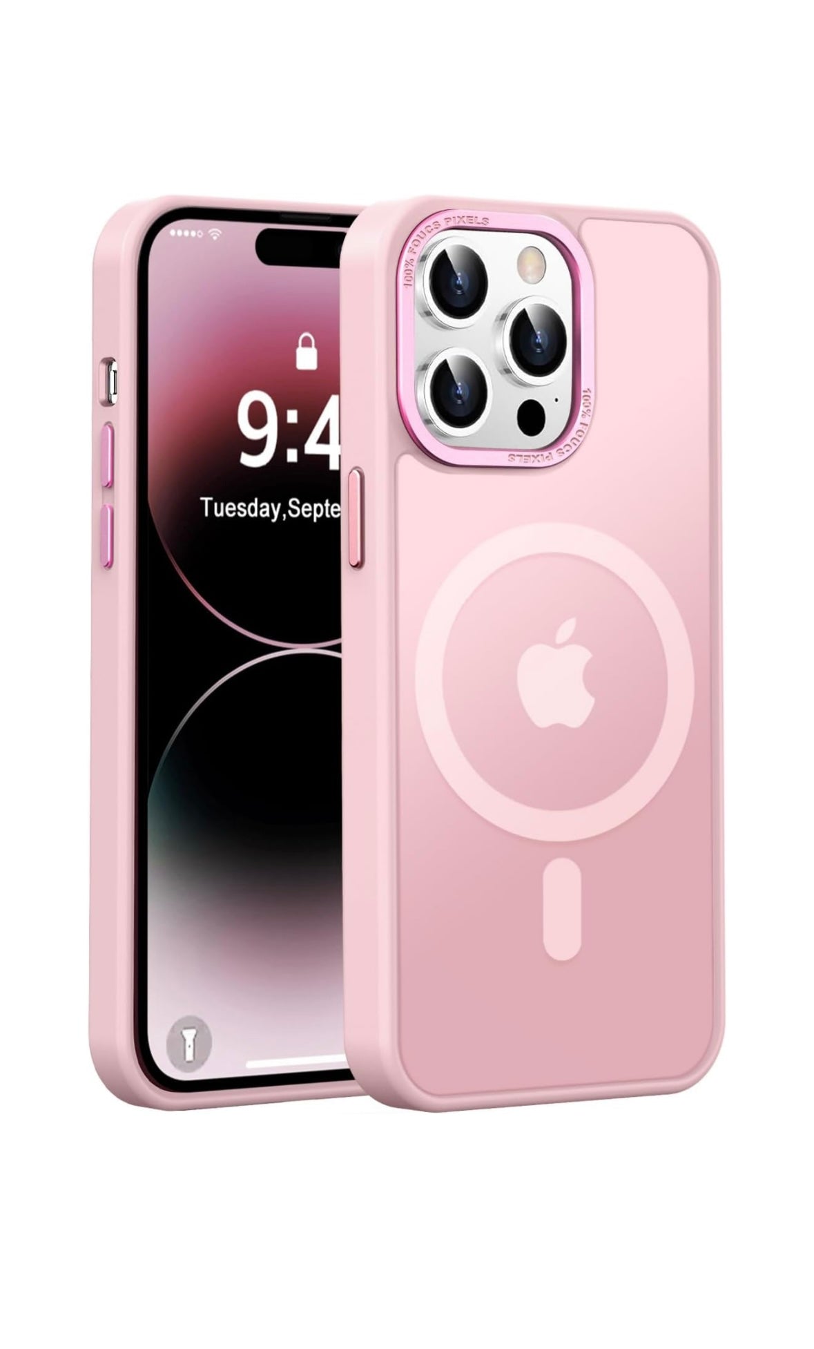 Protector rígido de color esmerilado con Magsafe - iPhone