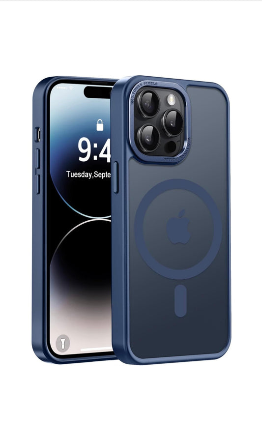 Protector rígido de color esmerilado con Magsafe - iPhone