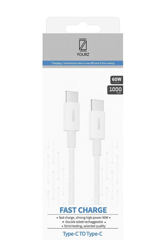 Cable TYPE-C A TYPE-C 60W