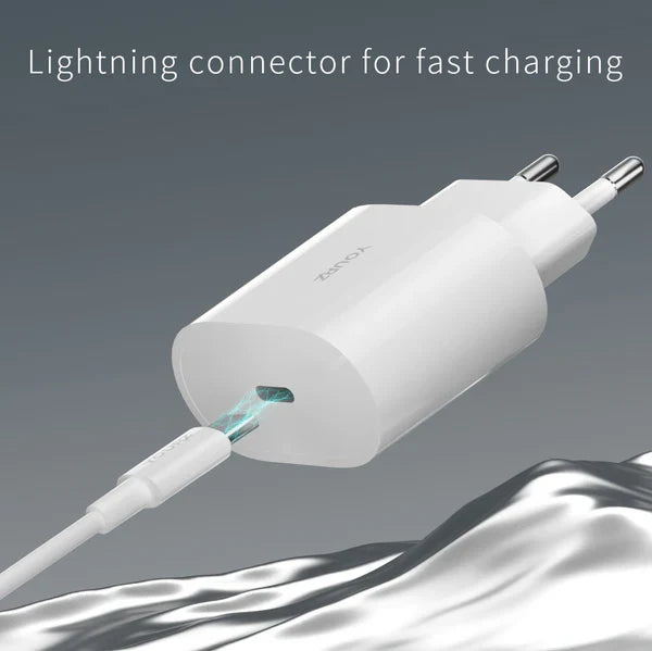 Cargador + Cable tipo C YOURZ/ Ficha 20W  tipo C