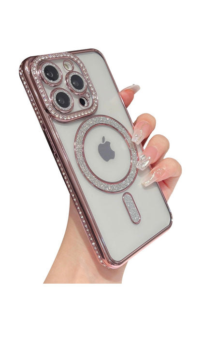 Protector reforzado diamante con Magsafe y protección de camara - iPhone